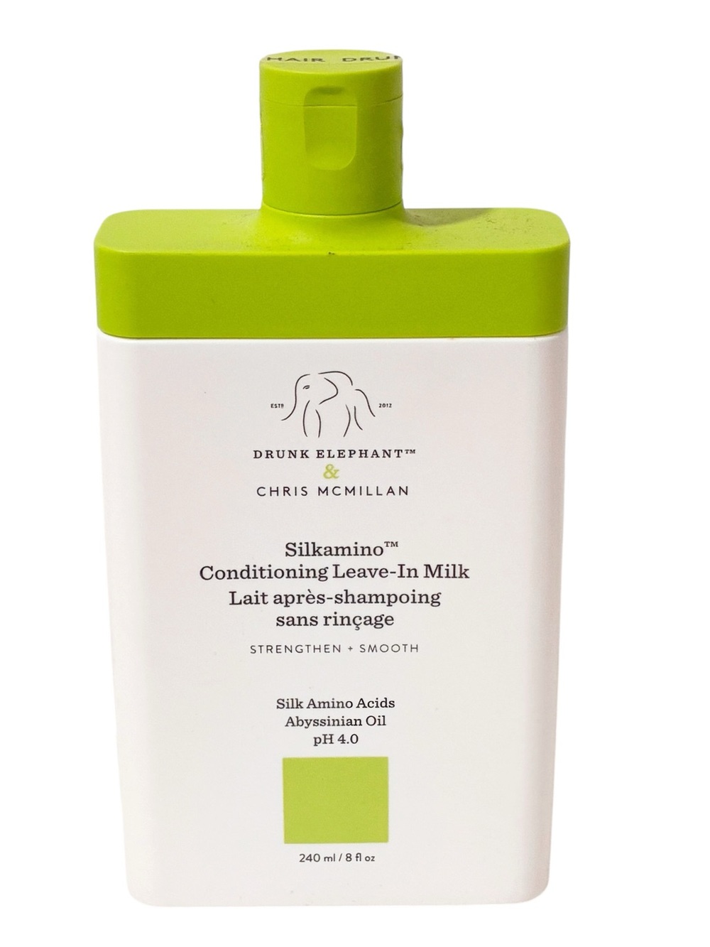 Drunk Elephant SILKAMINO Mega-Moisturizing Shampoo Full Size 8 oz Bottle